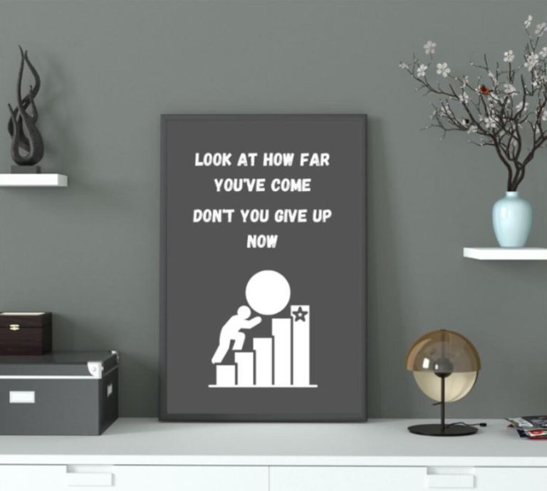 DIY Inspirational Quotes Wall Art Ideas